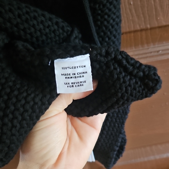 525 America Black Knit Halter Tank Top - Picture 6 of 6